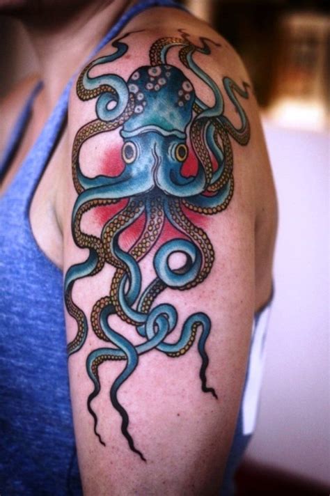 octopus tattoo design|american traditional octopus tattoo.